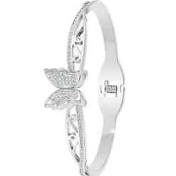 Jonc Femme So Charm - B4024-ARGENT - Bracelet Mode Argenté