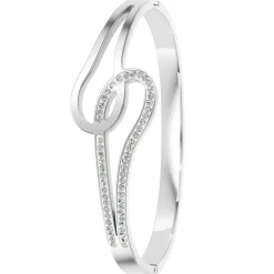 Jonc Femme So Charm - B4107-ARGENT - Bracelet Mode Argenté