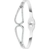 Jonc Femme So Charm - B4027-ARGENT - Bracelet Mode Argenté