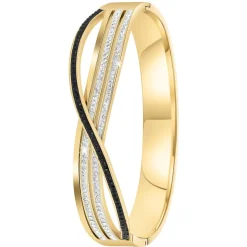 Jonc Femme So Charm - B2875-DORE - Bracelet Mode Doré