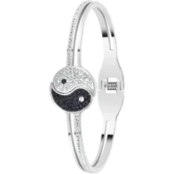 Jonc Femme So Charm - B2339-ARGENT - Bracelet Mode Argenté