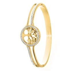 Jonc Femme So Charm - B1564-DORE - Bracelet Arbre De Vie