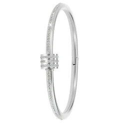 Jonc Femme So Charm - B4044-ARGENT - Bracelet Mode Argenté