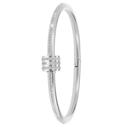 Jonc Femme So Charm - B4044-ARGENT - Bracelet Mode Argenté