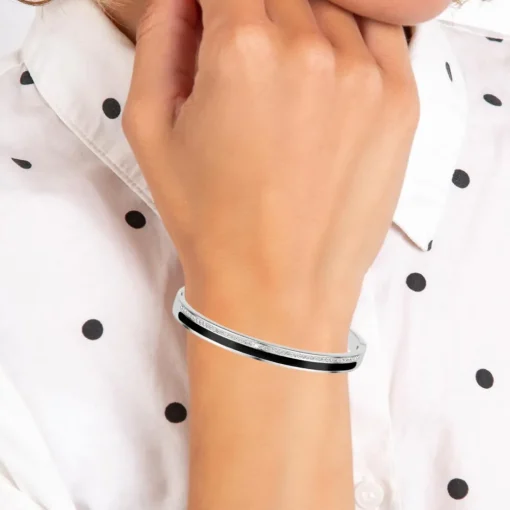 Jonc Femme So Charm - B4045-ARGENT - Bracelet Mode Argenté