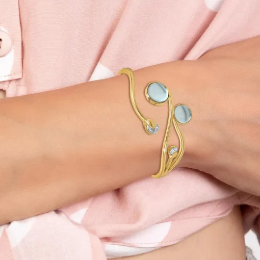 Jonc Femme So Charm - B3290-DORE - Bracelet Mode Doré