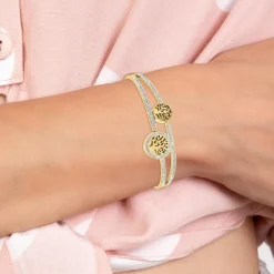 Jonc Femme So Charm - B2931-DORE - Bracelet Arbre De Vie