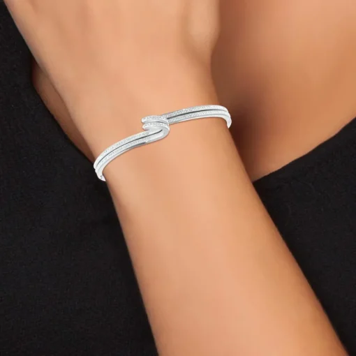 Jonc Femme So Charm - B2781-ARGENT - Bracelet Mode Argenté