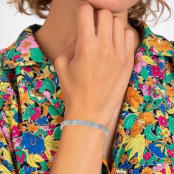 Jonc Femme So Charm - B3127-ARGENT - Bracelet Mode Argenté