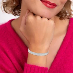 Jonc Femme So Charm - B3382-ARGENT - Bracelet Mode Argenté