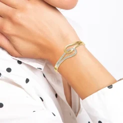 Jonc Femme So Charm - B4107-DORE - Bracelet Mode Doré