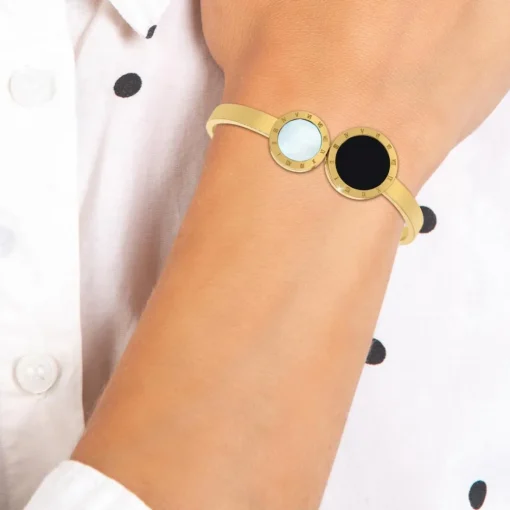 Jonc Femme So Charm - B4001-DORE - Bracelet Mode Doré