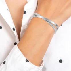 Jonc Femme So Charm - B4105-ARGENT - Bracelet Mode Argenté