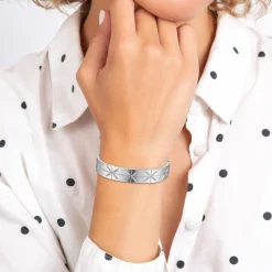 Jonc Femme So Charm - B4104-ARGENT - Bracelet Mode Argenté