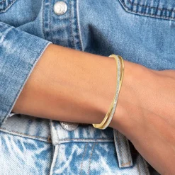 Jonc Femme So Charm - B4063-DORE - Bracelet Mode Doré