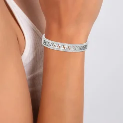 Jonc Femme So Charm - B3384-ARGENT - Bracelet Mode Argenté
