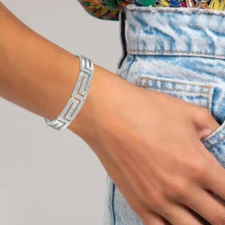 Jonc Femme So Charm - B4028-ARGENT - Bracelet Mode Argenté