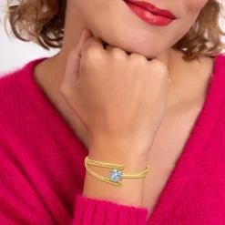 Jonc Femme So Charm - B3371-DORE - Bracelet Mode Doré