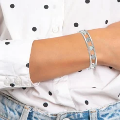 Jonc Femme So Charm - B4003-ARGENT - Bracelet Mode Argenté