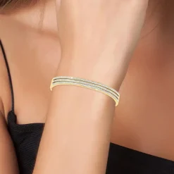 Jonc Femme So Charm - B2822-DORE - Bracelet Mode Doré