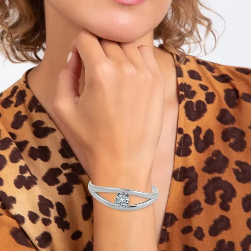 Jonc Femme So Charm - B3369-ARGENT - Bracelet Mode Argenté