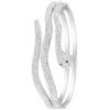 Jonc femme So Charm - bracelet serpent argenté