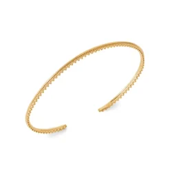 Jonc femme Maison de la Bijouterie Sensimio UYZU0W5V Plaqué or