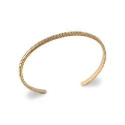 Jonc femme Maison de la Bijouterie Sensimio UYZ6345V Plaqué or