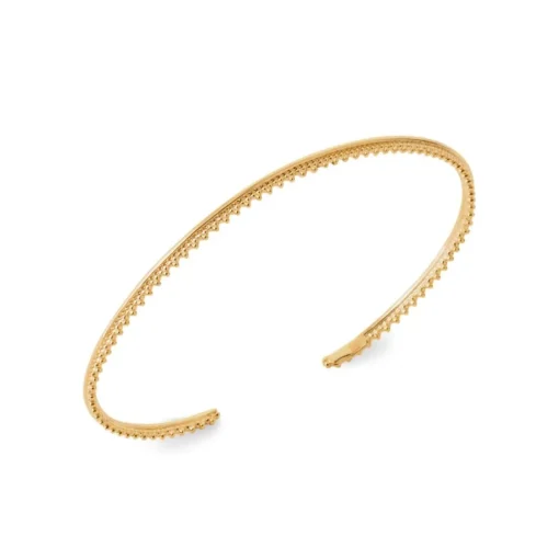 Jonc femme Maison de la Bijouterie Sensimio UYZU0W5V Plaqué or