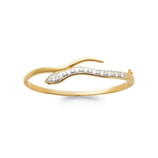 Jonc femme Maison de la Bijouterie Sensimio U00Z556Y Plaqué or