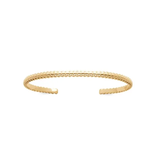 Jonc femme Maison de la Bijouterie Sensimio UYZUV55V Plaqué or