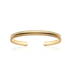 Jonc femme Maison de la Bijouterie Sensimio UYZ6Y05V Plaqué or