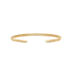 Jonc femme Maison de la Bijouterie Sensimio UYZUV65V Plaqué or