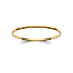 Jonc femme Maison de la Bijouterie Sensimio U056346Y Plaqué or