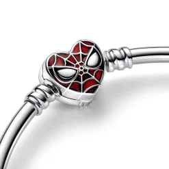 Jonc Marvel Fermoir Masque de Spider-Man - Pandora Moments