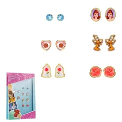Lot de 6 paires de boucles d'oreilles Fille Disney