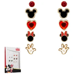 Lot de 5 paires de boucles d'oreilles So Charm Disney
