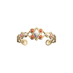 Manchette Femme Les Georgettes 70451970108000 Doré P-Rosace 14 Mm