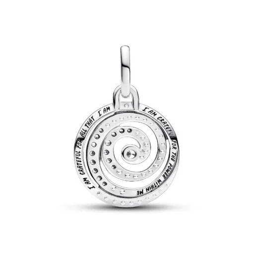 Médaillon Spirale de Gratitude Pandora ME