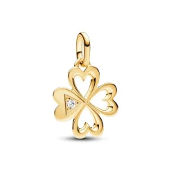 Médaillon Trèfle à Quatre FeuillesCordiformes Pandora ME