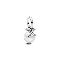 Mini Charm Pendant Perle & Flèches