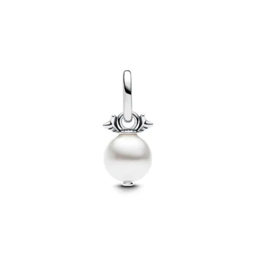Mini Charm Pendant Perle & Flèches