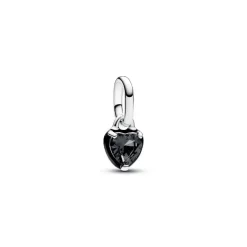Mini Dangle Cœur Chakra Noir Pandora ME