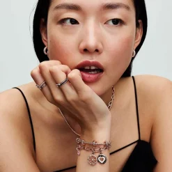 Mini Dangle Cœur Chakra Rose Pandora ME