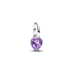 Mini Dangle Cœur Chakra Violet Pandora ME