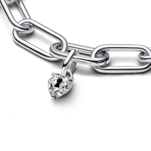 Mini Dangle Cœur Serrure Pandora ME