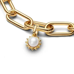 Mini Dangle Soleil et Perle de Culture d’Eau Douce Traitée Pandora ME