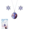 Parure Disney collier et boucles d'oreilles - Reine des Neiges