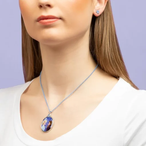 Parure Disney collier et boucles d'oreilles - Reine des Neiges