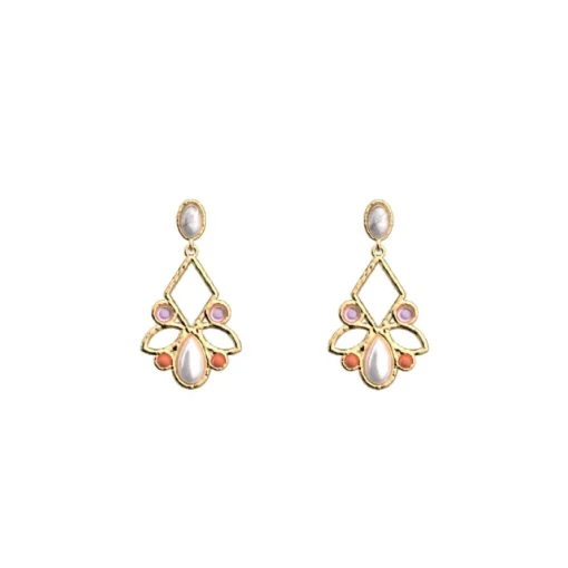 Pendantes Les Georgettes 70443441908000 Doré P-Rosace 16 Mm